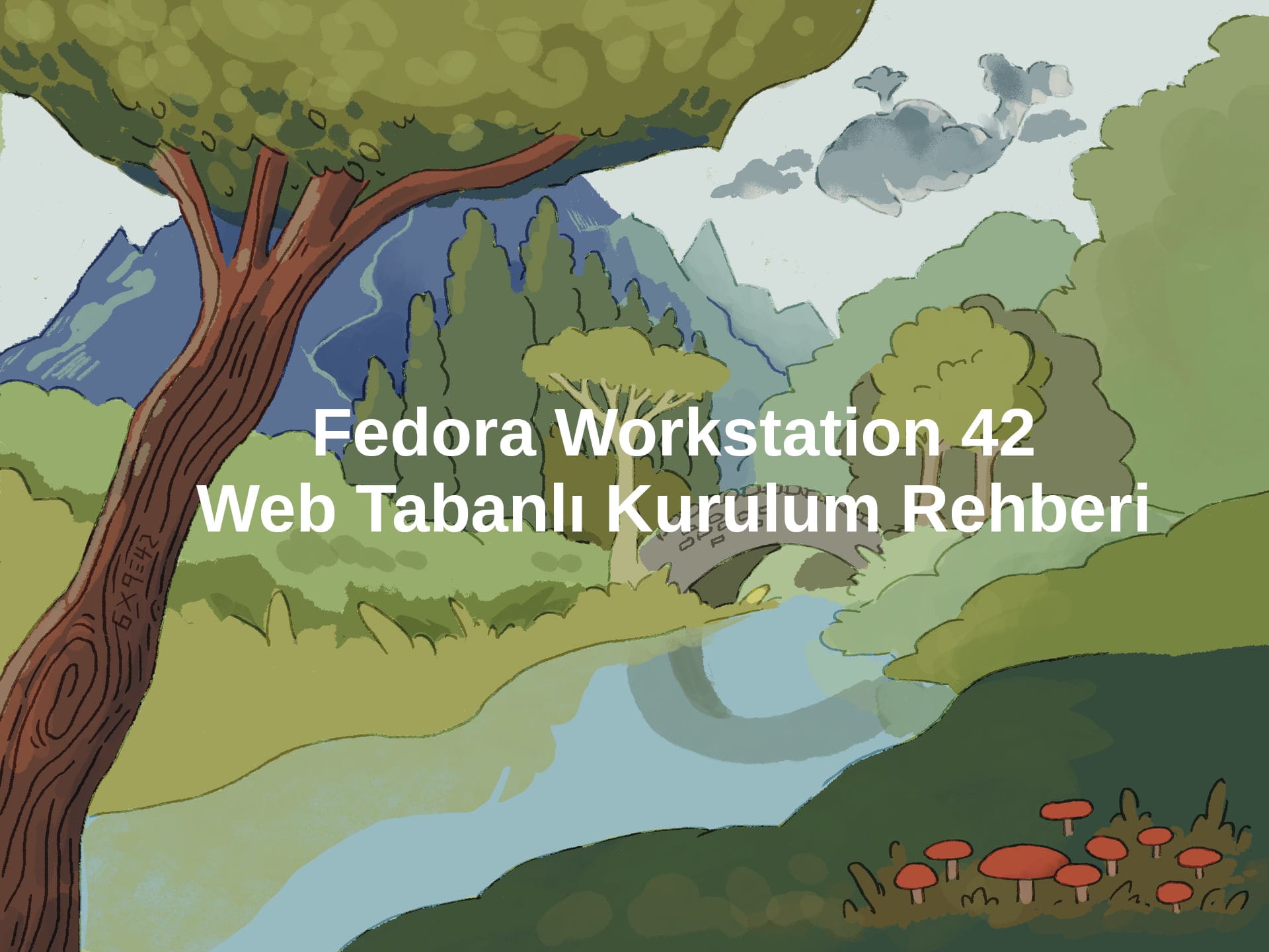 Fedora Workstation 42 – Web Tabanlı Kurulum Rehberi